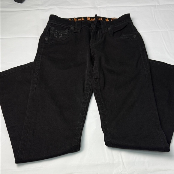 Rock Revival Other - Rock Revival Black Slim Straight Jeans